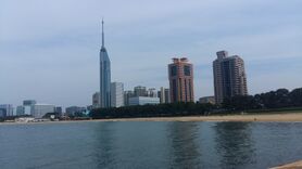 Seaside Momochi within Fukuoka Tower