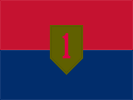 Flag of the 1st Infantry Division