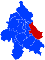 موقع گروتسكا في مدينة بلگراد