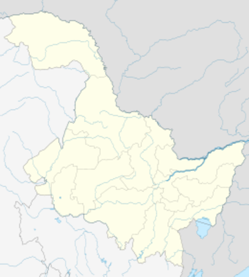 Location map China Heilongjiang