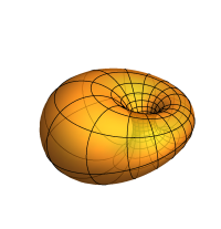 A torus embedded in Euclidean space