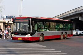 Yutong ZK6140HNG2 on Beijing Bus service