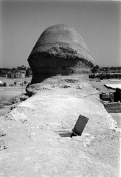 Trap-door access to major fissure, after restorations