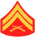 two chevrons with crossed rifles