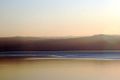 Dead Sea at dusk (from Suwayma, Jordan)