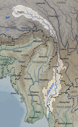 Salween River basin map.svg