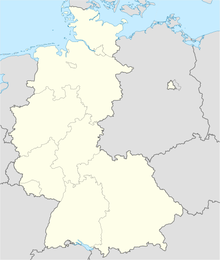 بطولة كأس العالم لكرة القدم 1974 is located in FRG and West Berlin