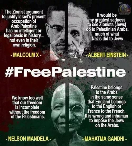 التأييد العالمي للحق الفلسطيني.