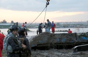 صورة معبرة عن الموضوع غرق عبارة الموصل 2019