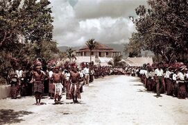 Timorean dancers in 1966.