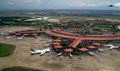 Soekarno-Hatta International Airport formed as a collection of Javanese pendopo pavilions