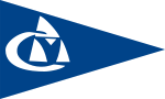 Burgee of CV Rosario.svg
