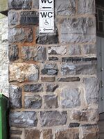 جدار من الگراي‌واك في سد خزان مونى، ألمانيا