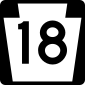 پنسلڤانيا state route marker