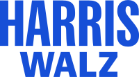 Harris Walz 2024 presidential campaign logo (light blue).svg