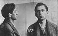 Police mug shot of Leon Czolgosz #757.