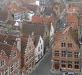 Roofs of old houses in the city centre.