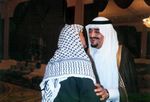 عرفات والملك فهد.