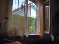 Casement window swinging in