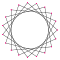 Regular star polygon 19-5.svg