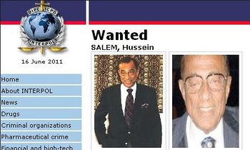 حسين سالم مطلوب من الإنتربول