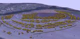 Maidanetske mega-site, c. 3700 BC, 3D model.[58]