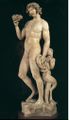 Bacchus, (Michelangelo).