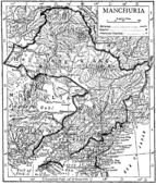 Map of the three provinces of Northeast China (1911)[8]