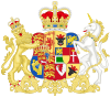 Coat of Arms of Charlotte of Mecklenburg-Strelitz (1816–1818).svg