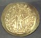 A gold Indo-Sassanid coin.