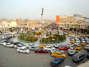 وسط مدينة الناصرية.