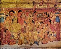 Ajanta cave 1, Chanpeyya Jataka