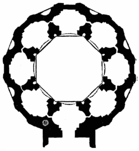 Plan of the rotunda of Santa Maria degli Angeli