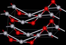 Structure of the α-HgS unit cell