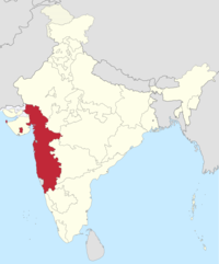 Bombay in India (1951).svg