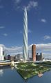 Calatrava's 2,000 feet (610 m) tall skyscraper the Chicago Spire in Chicago, formerly named the Fordham Spire, will be the tallest building in North America when it opens in 2010.
