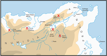 Map locating Vaga and the river Muthul.png