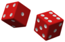 Two red dice 01.svg