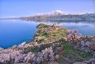 Akhtamar Island on Lake Van with the Armenian Cathedral of the Holy Cross.jpg