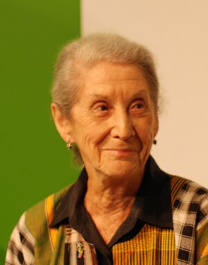 Gordimer at the Gothenburg Book Fair, 2010