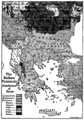 Distribution of the Balkan peoples in 1911, Encyclopædia Britannica