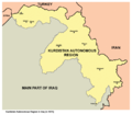 Kurdistan Region in 1975