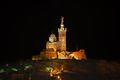 Notre Dame de la Garde at night
