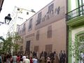 Whole building trompe-l'œil in هاڤانا، كوبا