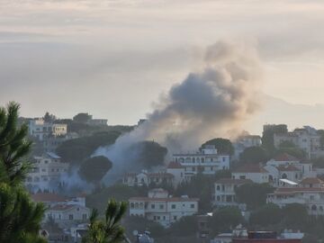 غارة إسرائيلية على منازل في جنوب لبنان، 23 سبتمبر 2024.jpg