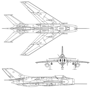 مخطط لميگ-19