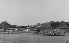 عدن صوره قديمه لطارشان "الفتح حاليا" من البحر 1930