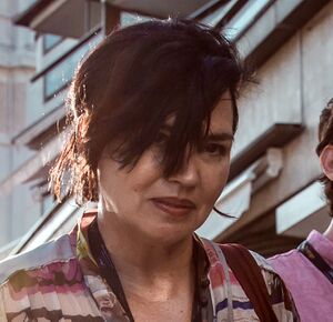 Cannes Film Fetival 2021 -1 - Karen Duffy (51311560150) (cropped) (cropped).jpg