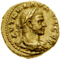 Claudius II coin (colourised).png