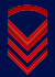 Rank insignia of primo aviere capo of the Italian Air Force.svg